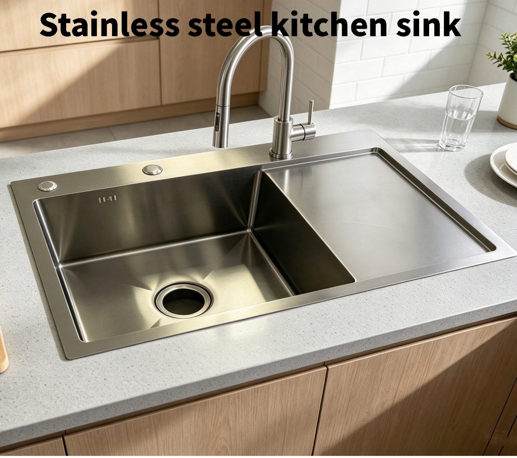 handmade sink, round, black
